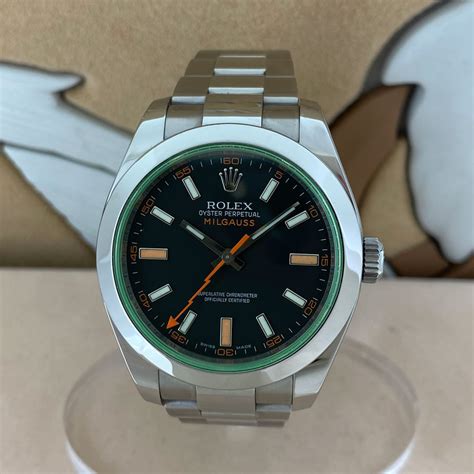 milgauss rolex vetro verde ref 16233 2018|Rolex Milgauss 116400 Ultimate Guide .